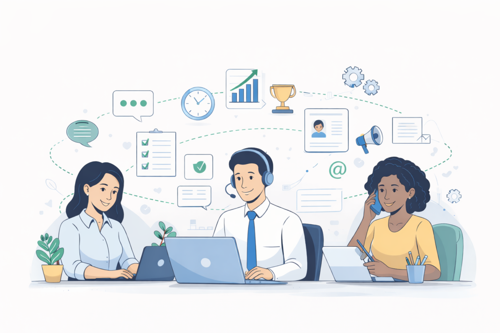 Business support for growing teams